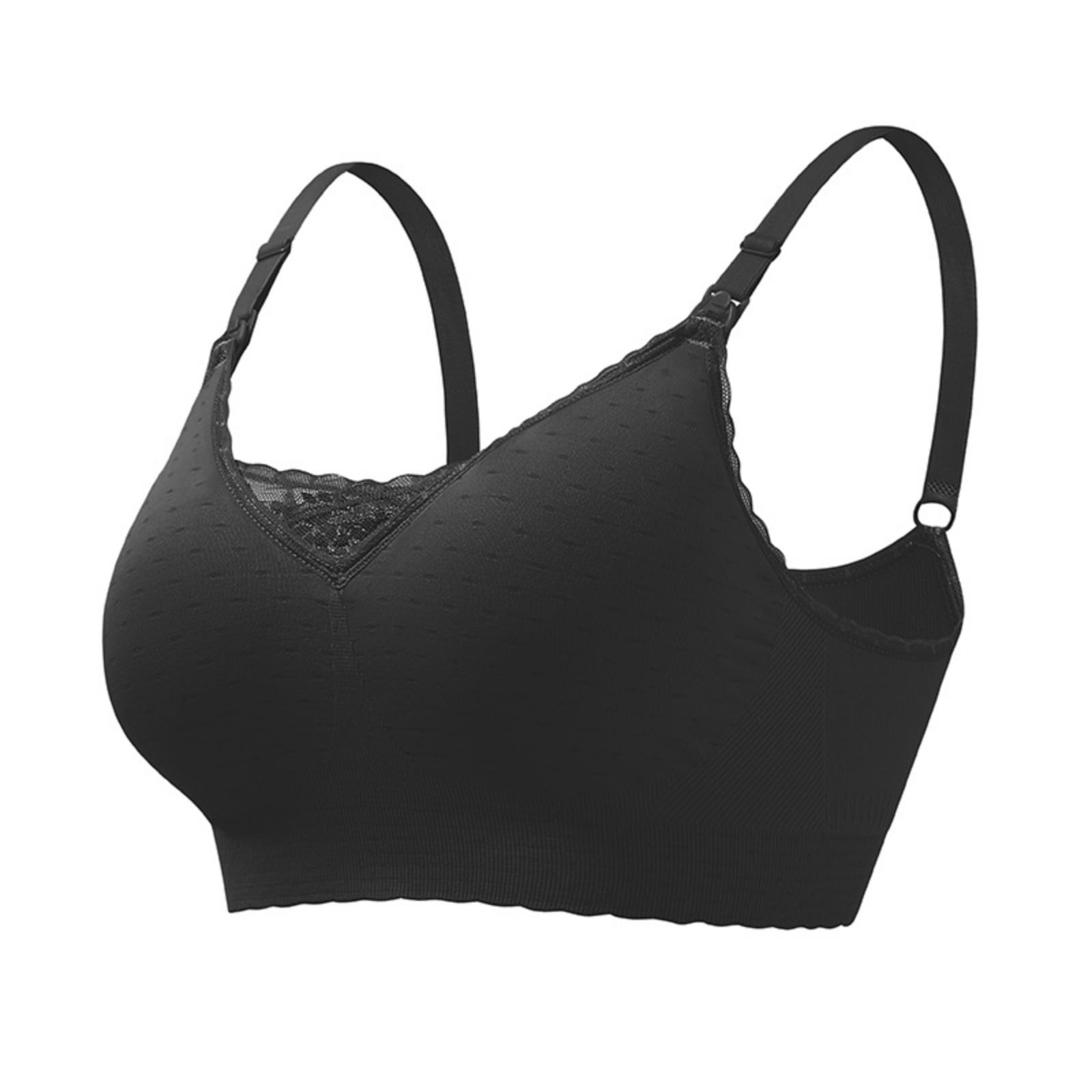Seamless Maternity Nursing Bra Smooth Wireless with Good Support for Breastfeeding Sleeping