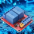 thumbnail image 4 of Optocoupler Isolation Relay Module,2 Channel Relay Module Highand Low Level Trigger Channel Relay Module Ultra Responsive, 4 of 8