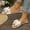 Beige, variant on Women's Bow Flat Slide Sandals, Open Toe Slip-on Slippers, Casual Summer Shoes for Beach and Daily Wear Red 38