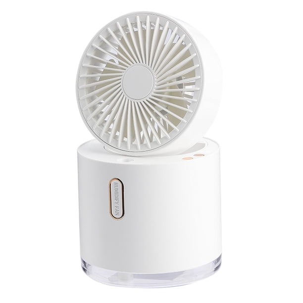 Mini ventidor portátil plegable, nebulización 2.0 Carga rápida Ventidor de nieb de escritorio de 3 velocidades para viajes Verano al , Sunnimix Humidificador Mini Fan Mist