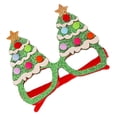 thumbnail image 2 of Bewildely Gafas de Navidad Decoraciones para fiestas Juguetes para niños adultos Papá Noel Muñeco de nieve Cuernos Gafas Navidad Decoración Vacaciones Kits de decoración para fiestas 5# Bewildely HA000270-05B, 2 of 6
