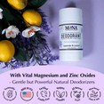 thumbnail image 3 of MONA BRANDS All Natural Magnesium Deodorant for Women & Men | Lavender & Lemon | Baking Soda & Aluminum Free | (2.65 Oz), 3 of 7