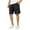 Black, variant on MIXUE Mens Shorts Summer Solid Color Loose Sports Basketball Matching Printed Mens Workout Shorts Activewear,Black,XXXL