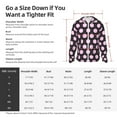 thumbnail image 5 of Balery Pink Groovy Disco Ball Men's Women's UPF 50+ Sun Protection Lightweight Hoodie Performance Long Sleeve Shirt for Fishing Running-Large, 5 of 7