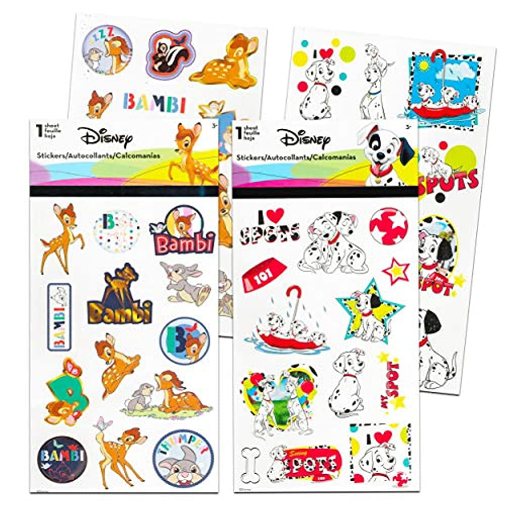 101 Dalmatian Stickers x 5 Birthday Party Favours Supplies Loot Puppy Stickers 
