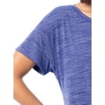 thumbnail image 6 of Fruit of the Loom Women's Soft and Breathable Short Sleeve Crew Top & Pajama Short Set, Sizes S-4X, 6 of 11