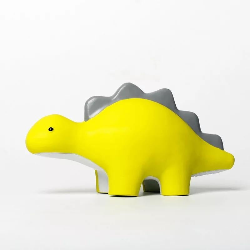 rubber dinosaur dog toy
