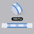 thumbnail image 4 of Uxcell Currency Band Bundles, 1000 Packs Blue Dollar100, 4 of 7