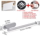 thumbnail image 1 of Soporte para papel de cocina, colgador de pañuelos adhesivo, dispensador de papel higiénico, armario de almacenamiento, servilletero, accesorios de baño, 1 of 6