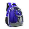 thumbnail image 3 of Cat Carrier Backpack - Space Capsule Pet Carrier for Small to Medium Cats & Dogs Airline-Approved, Ventilated & Comfortable for Travel, Hiking, Walking & Camping pro dark blue, 3 of 8