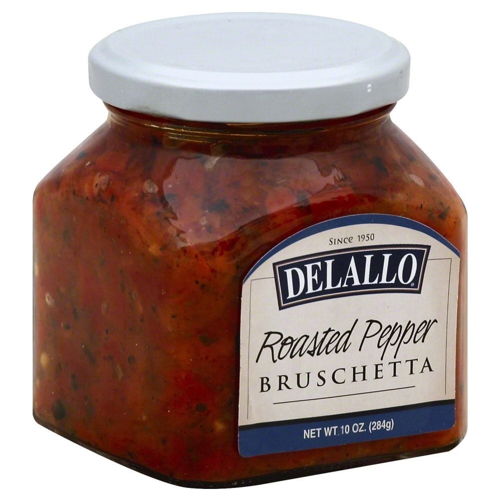 DeLallo Roasted Pepper Bruschetta, 10 oz