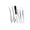 Black, variant on 6 Pcs Chef Plating Tools Set, Stainless Steel Drawing Spoons and Tweezers for Sauce Decor Cake Candy Culinary Precision