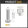 thumbnail image 2 of 2Pack M8-1.25 x 30mm Left Hand Hex Head Bolt, 304 Stainless Steel Reverse Fully Threaded  Fastener Screws Bolts for Machinery, Automobiles and Construction, 2 of 6