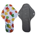 thumbnail image 3 of Aslana 6-Pack Women Cloth Menstrual Sanitary Pads with Wings. Reusable & Washable. 3 Sizes Available for Overnight Heavy flow, Daily flow or Pantyliner., 3 of 5