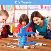 Maker Machine Multiple Sizes, Button Maker Machine ,25,32,58mm Mold DIY Badge Pin Maker Machine Kit With 400pcs Badge Button Components Parts/Pic/Circle Cutter ,Easy to Use