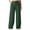 A-Green, variant on Wyobmus Women's Wide Leg Linen Pants High Waist Work Dress Pants Casual Slacks Cotton Linen Business Pants with Pockets A-Khaki