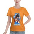 thumbnail image 1 of T-Shirt Basique à Manches Courtes pour Femmes Super Saiyan 04, 1 of 6