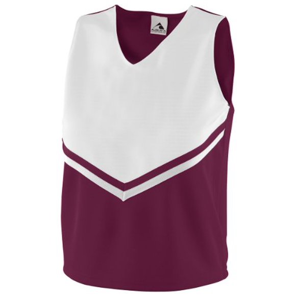 Girls Pride Shell S Maroon/White/White