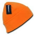 thumbnail image 2 of Decky 813 Neon Acrylic Beanies (Long) Hat-Orange, 2 of 2