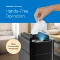 thumbnail image 6 of hOmeLabs Durable 2.4 Gallon Sensor Trash Can, Retractable Butterfly Lid, Batteries Included, Space-Efficient, Easy Clean, Battery-Powered - Matte Black, 6 of 7