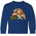 thumbnail image 3 of Inktastic Cute Pile of Turtles Long Sleeve Youth T-Shirt, 3 of 5