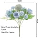 thumbnail image 2 of Flores Artificiales YONGSHENG Peonías Falsas Hortensias De Seda Claveles De Plástico, 2 of 5