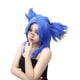 thumbnail image 2 of Peluca genérica para cosplay de anime, 25 cm, corta, azul, con capas sintéticas, 2 of 3