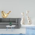 thumbnail image 2 of Figura De Pájaro Dorado, Estatua De Animal, Adorno Moderno Para Decoración Del Hogar, Escultura De Pájaro Para Escritorio, Oficina, Repisa, Sala De Estar, Regalos De Inauguración De La, 2 of 8