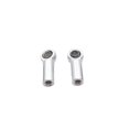 thumbnail image 2 of Ounissouiy 2 piezas de soportes de cabeza de bola, componente de actualización profesional, extremos de barra de amarre de Metal para coche RC, Kits de construcción modelo Plata, 2 of 6