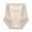 Beige, variant on Annhoo Panties for Women Cotton Lace High Waist Seamless Underpants Hip Lifting Trendy Briefs Elegant Sheer Boyshorts