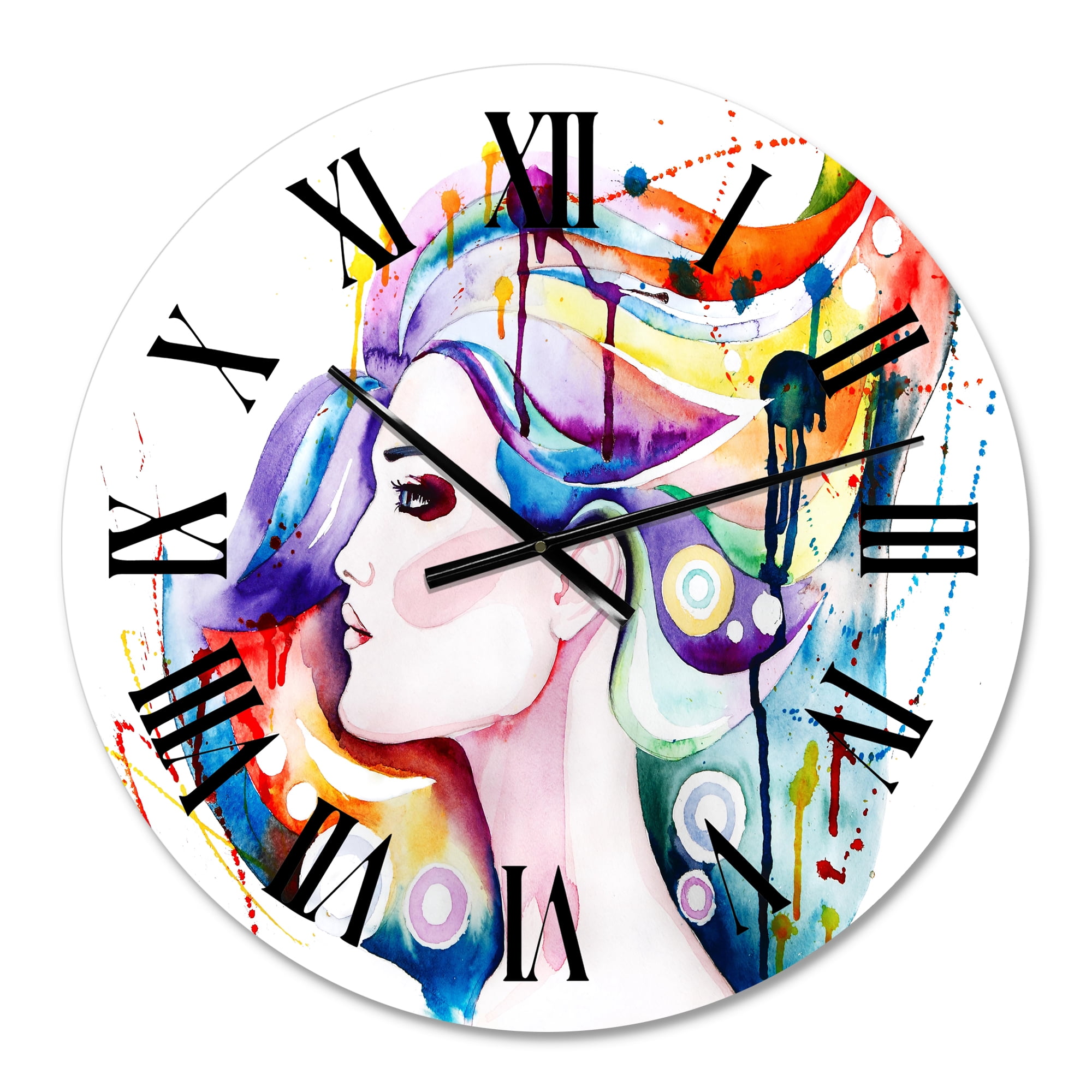 Designart 1 in Traditional Wall Clock