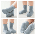 thumbnail image 4 of Calcetines Antiderrapantes Wünd  Ninos Bebe Niña Calcetas  5 Pares Modelo Talla:M, 4 of 5