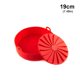 thumbnail image 2 of Freidora de aire Toystoory Olla de Silicona Antiadherente Reutilizable 19 cm Rojo, 2 of 6