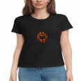 thumbnail image 2 of Christmas Wreath Graphic Tee - Holiday Design T-Shirt, 2 of 9