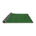 thumbnail image 2 of Ahgly Company Indoor Rectangle Abstract Emerald Green Contemporary Area Rugs, 2' x 4', 2 of 4