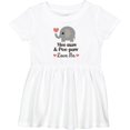 thumbnail image 3 of Inktastic Meemaw and Peepaw Grandkids Elephant Girls Baby Dress, 3 of 5