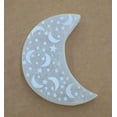 thumbnail image 4 of Selenite Charging Plate, Crescent Moon & Star Engraved Crystal Charging Plate, 4 of 5
