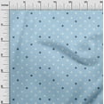 thumbnail image 3 of oneOone Georgette Viscose Baby Blue Fabric Silhouette Sewing Craft Projects Fabric Prints By Yard 42 Inch Wide, 3 of 4