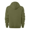 thumbnail image 4 of MHFRRA Sudadera con Capucha y Cremallera, Chaqueta con Cremallera Completa, Sudadera Ligera y Suave para Uso Deportivo Informal Al Aire Libre, Ajuste Cómodo Verde, 4 of 4