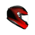 thumbnail image 2 of AGV K6 Rush Motorcycle Helmet Black/Red MD/LG, 2 of 6