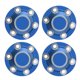 thumbnail image 3 of 4 tapas de bloqueo de neumáticos RC para AXIAL 1/6 SCX6 JLU, accesorios de actualización de coche de control remoto, color azul, 3 of 14