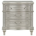 thumbnail image 3 of Evangeline 3-drawer Nightstand Silver Oak, 3 of 15
