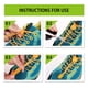 thumbnail image 5 of Cordones elásticos UPINS para zapatos, sin anudar, ajustables, 10 pares, 5 of 6