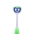 thumbnail image 3 of Cepillo de lengua de silicona Raspador de lengua Aliento fresco Limpieza bucal (Verde) Ehuebsd Cuidado Belleza, 3 of 8