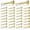 Gold, variant on Door Stoppers, 12 Pack Spring Door Stops with Rubber Bumper, Oil Rubbed Bronze Door Stoppers for Bottom of Door