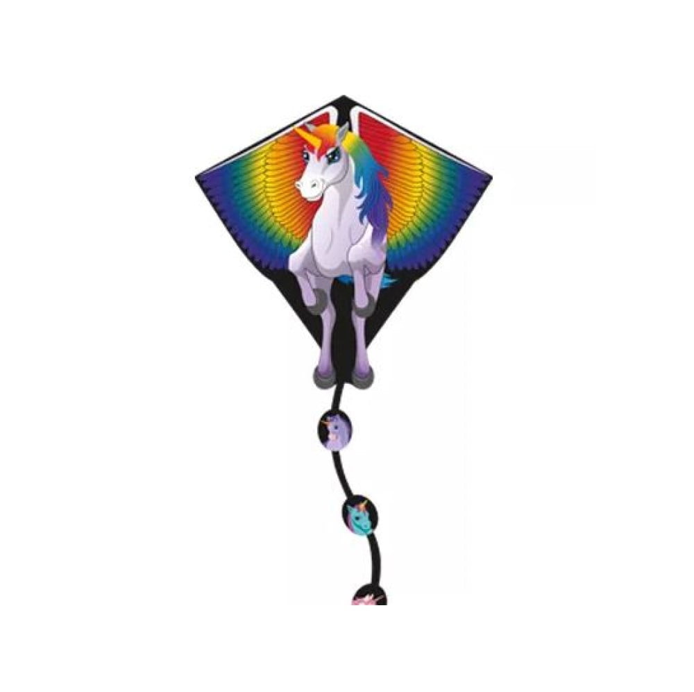 XKites DLX Diamond Nylon 26" Kite (Unicorn)