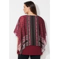 thumbnail image 2 of Catherines Women's Plus Size Dolman Sleeve Blouse And Tank Duet, 2 of 4