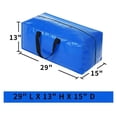 thumbnail image 4 of Bolsas para mudanzas extragrandes y resistentes con correas para mochila, asas y cremalleras fuertes, plegables, alternativa a cajas y contenedores (paquete de 4), 4 of 5