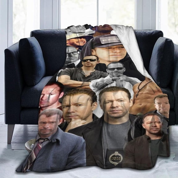 Blanket Donnie Wahlberg Soft and Comfortable Wool Fleece Throw Blankets Gift for Home Decoration Sofa Office car Camping Yoga Travel Home Decoration Cozy Plush Beach