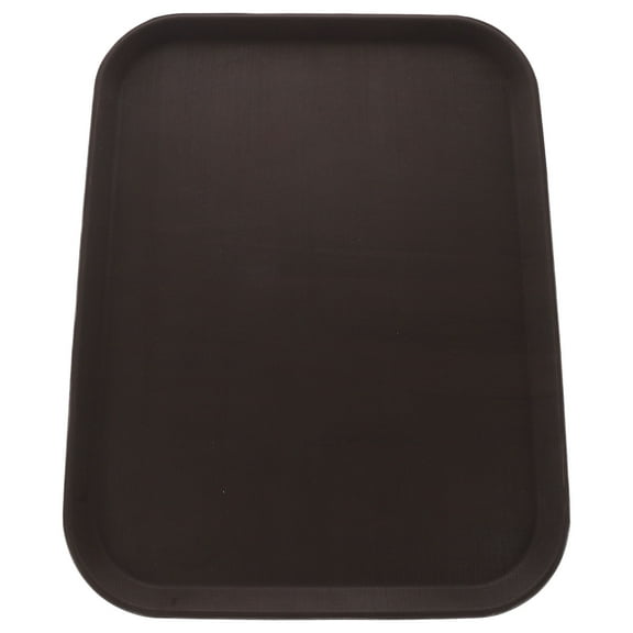 CRILSTYLEO 1Pcs Rectangular Black Plastic Shoe Tray for Hallway Porch Use
